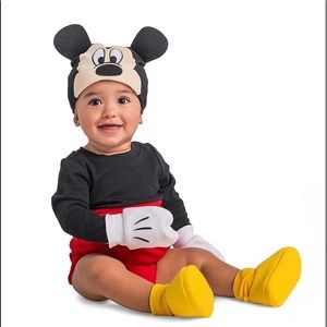 SOLD Disney Store Mickey Mouse Baby Costume Onesie